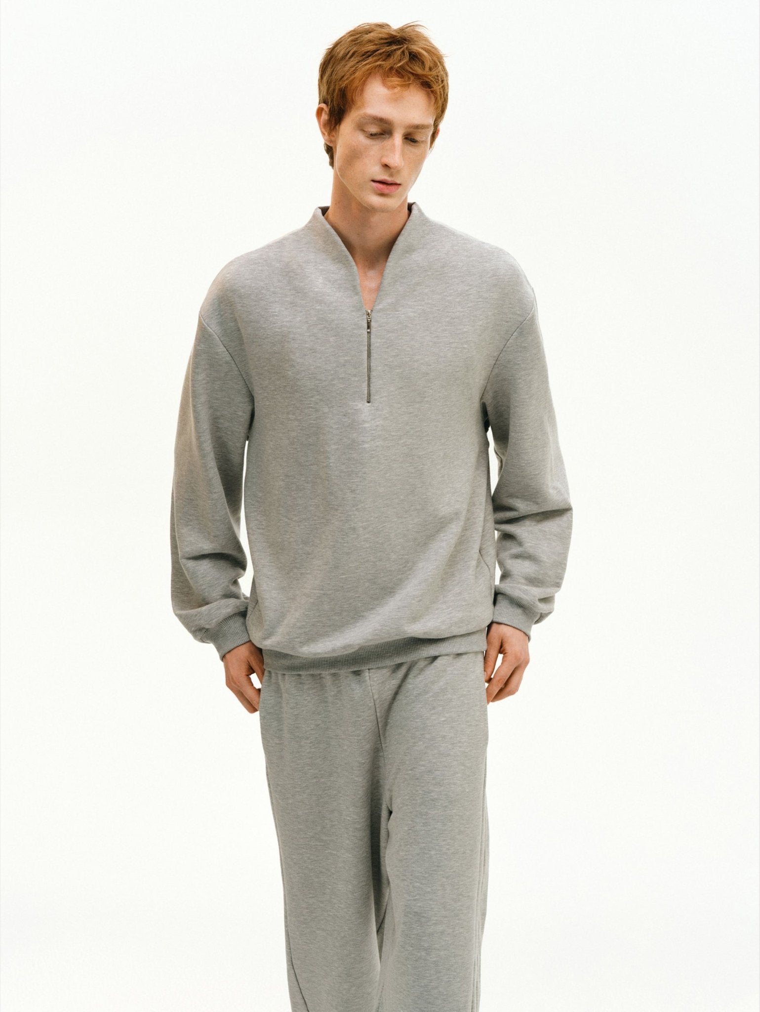 Sorona®-Wool Cadet Collar Pullover - Somnad