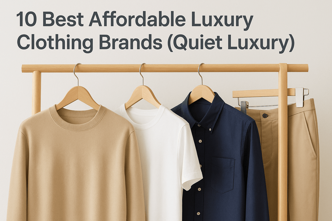 10 Best Affordable Luxury Clothing Brands (Quiet Luxury) - Somnad