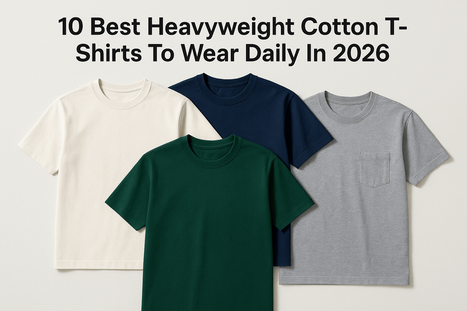 10 Best Heavyweight Cotton T-Shirts To Wear Daily In 2026 - Somnad