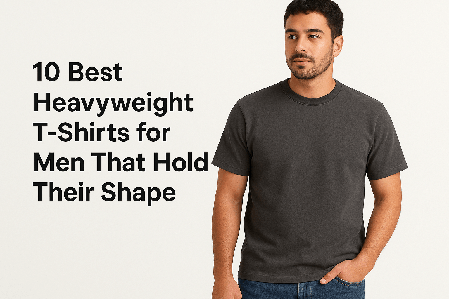 10 Best Heavyweight T-Shirts for Men That Hold Their Shape - Somnad