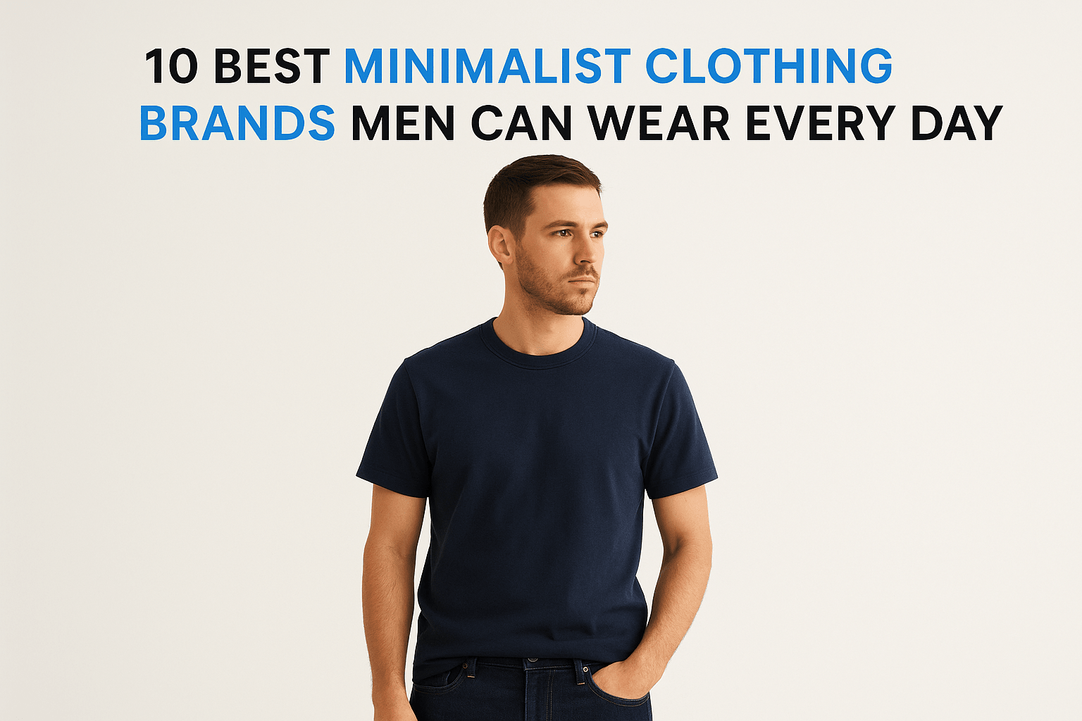 10 Best Minimalist Clothing Brands Men Can Wear Every Day - Somnad