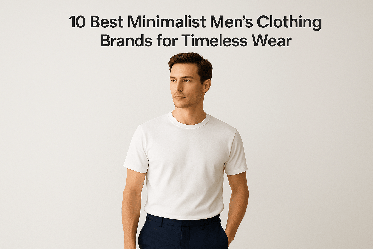 10 Best Minimalist Men's Clothing Brands for Timeless Wear - Somnad