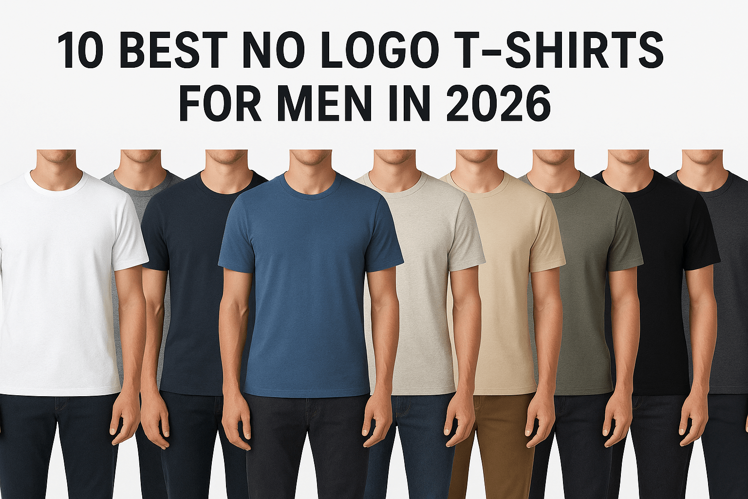 10 Best No Logo T-Shirts for Men in 2026 - Somnad