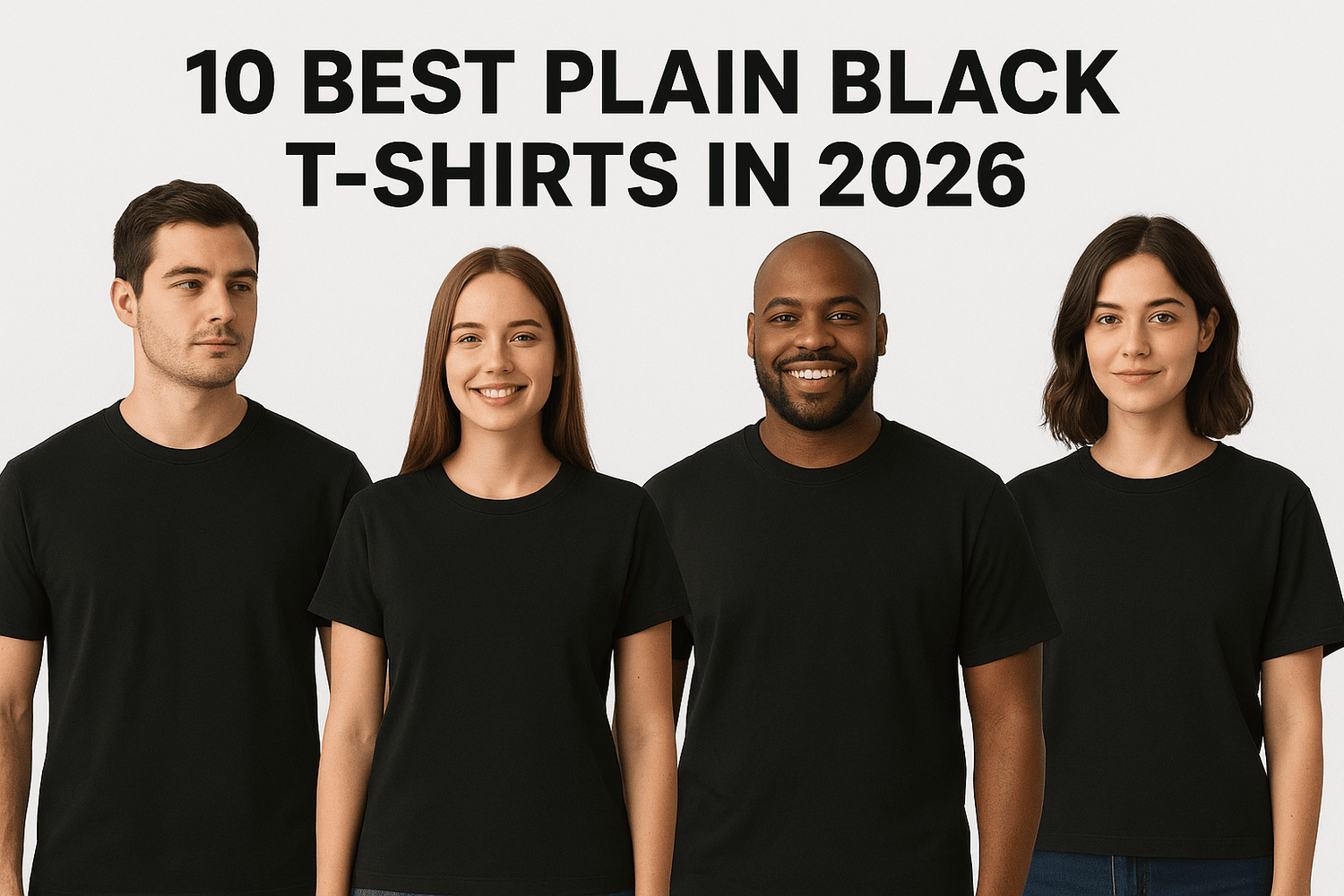 10 Best Plain Black T-Shirts in 2026 - Somnad
