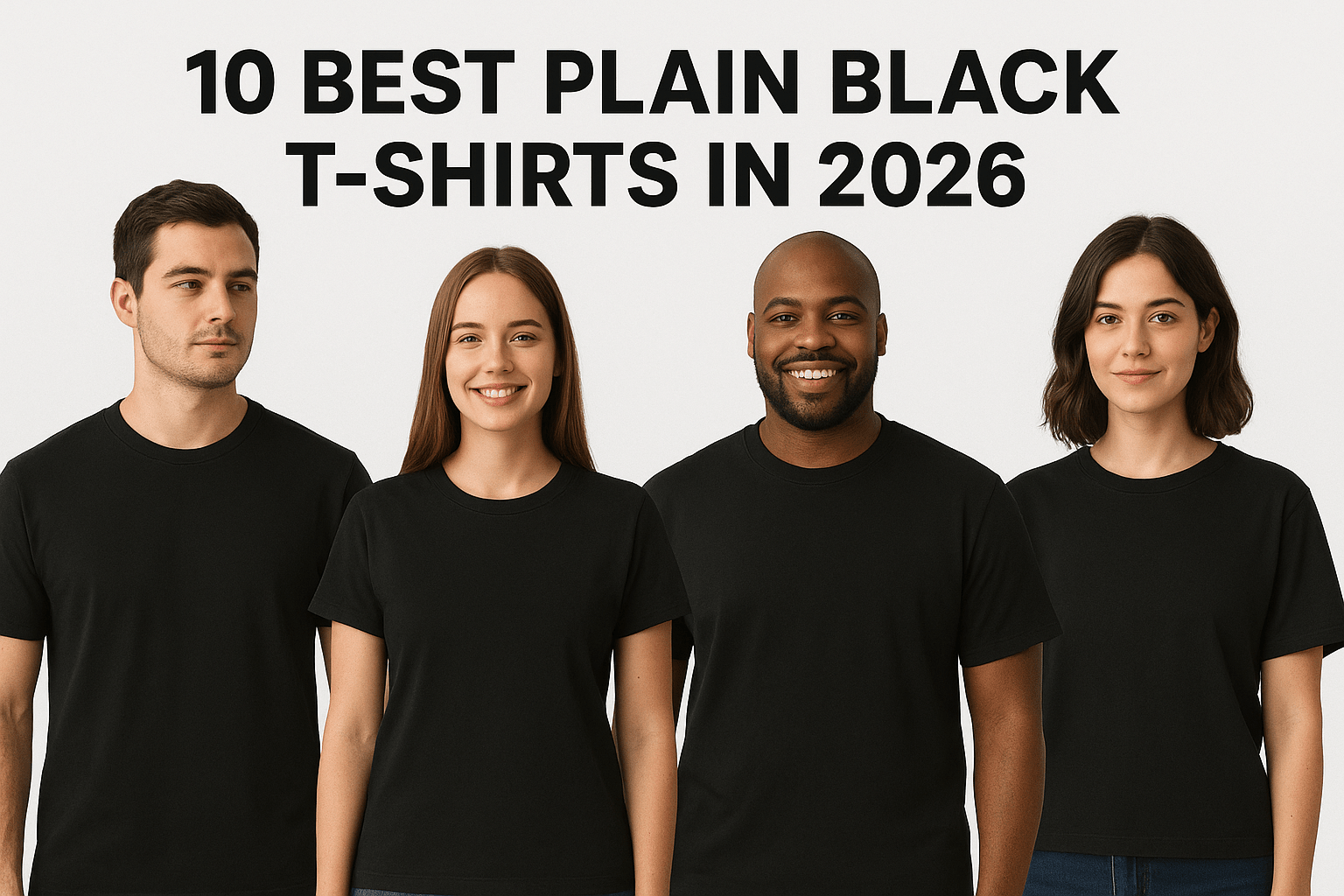 10 Best Plain Black T-Shirts in 2026 - Somnad