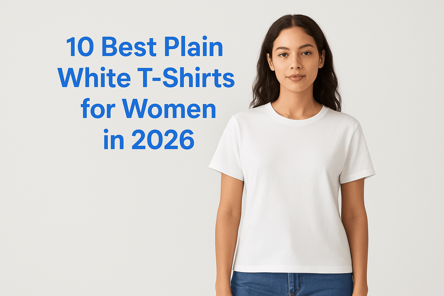 10 Best Plain White T-Shirts for Women in 2026 - Somnad