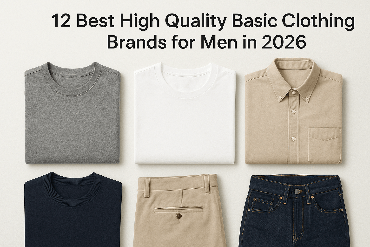 12 Best High Quality Basic Clothing Brands for Men in 2026 - Somnad