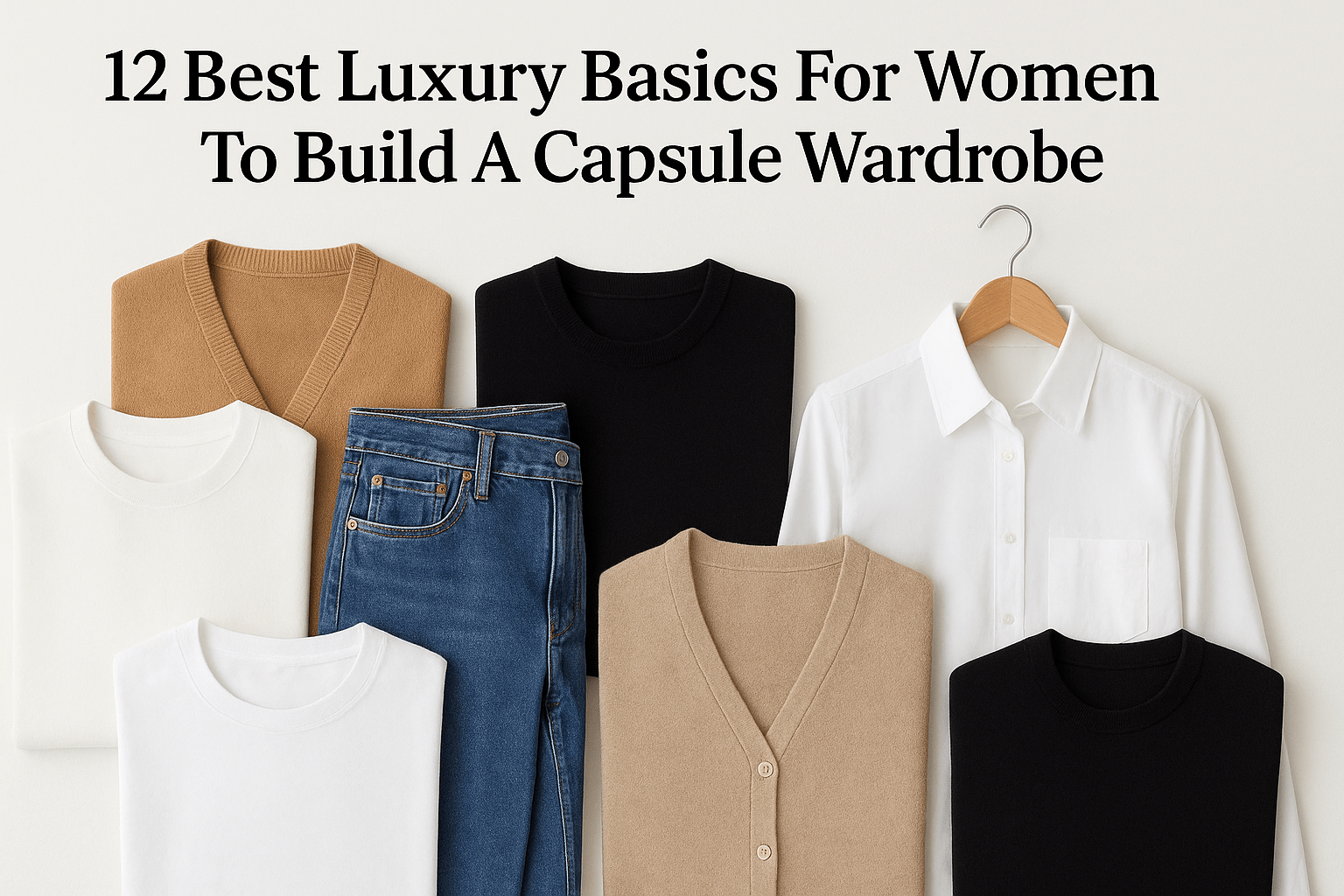 12 Best Luxury Basics For Women To Build A Capsule Wardrobe - Somnad
