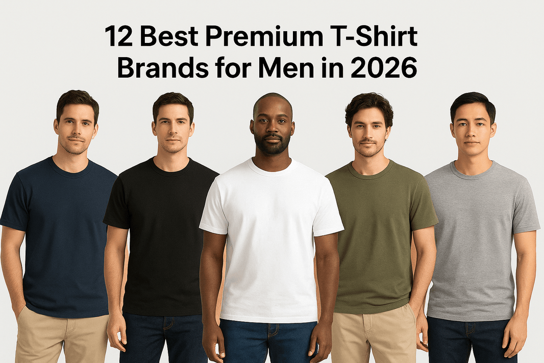 12 Best Premium T-Shirt Brands for Men in 2026 - Somnad
