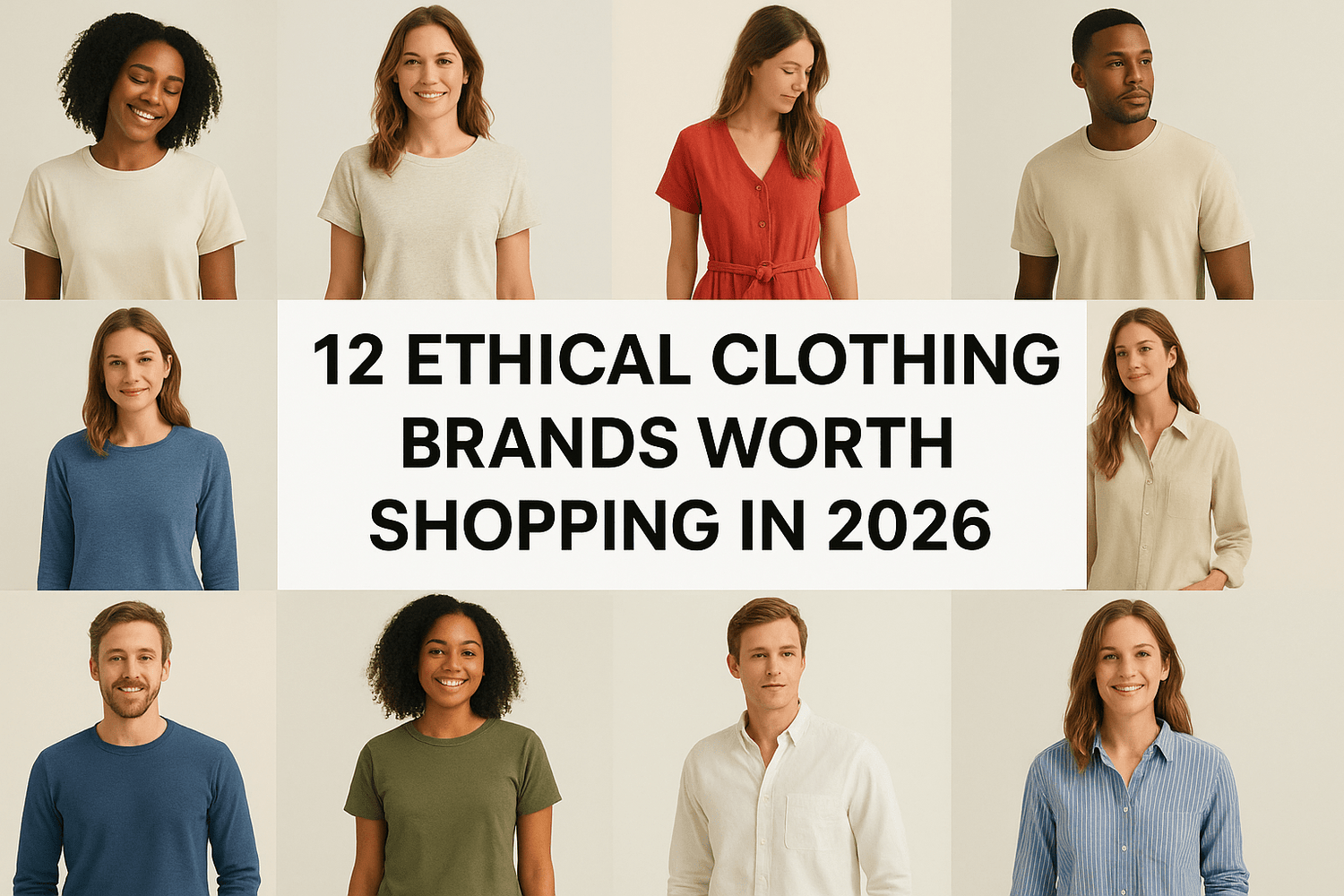 12 Ethical Clothing Brands Worth Shopping in 2026 - Somnad