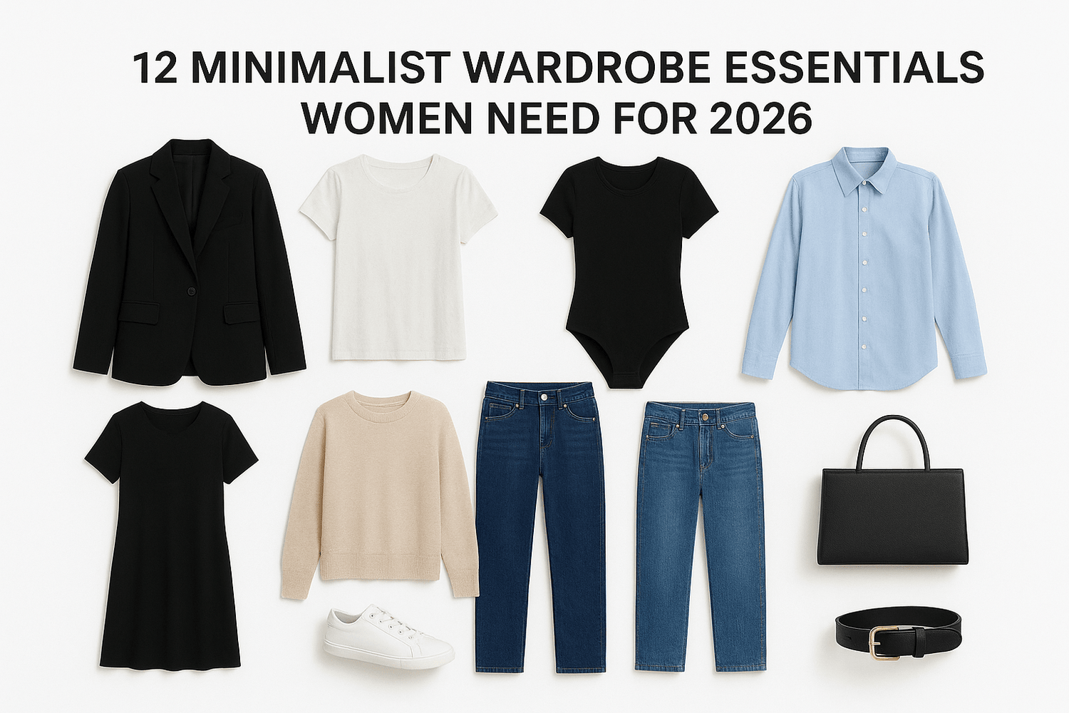 12 Minimalist Wardrobe Essentials Women Need for 2026 - Somnad