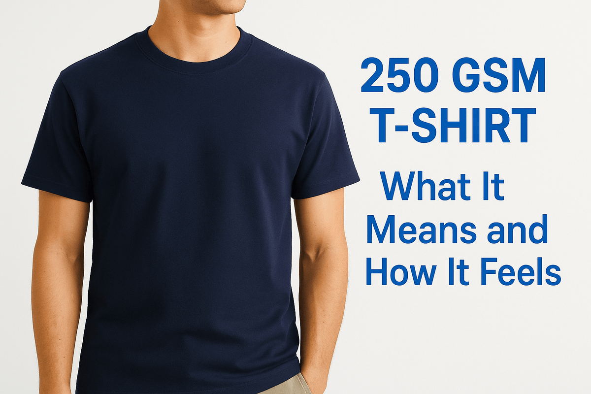 250 GSM T-Shirt: What It Means and How It Feels - Somnad