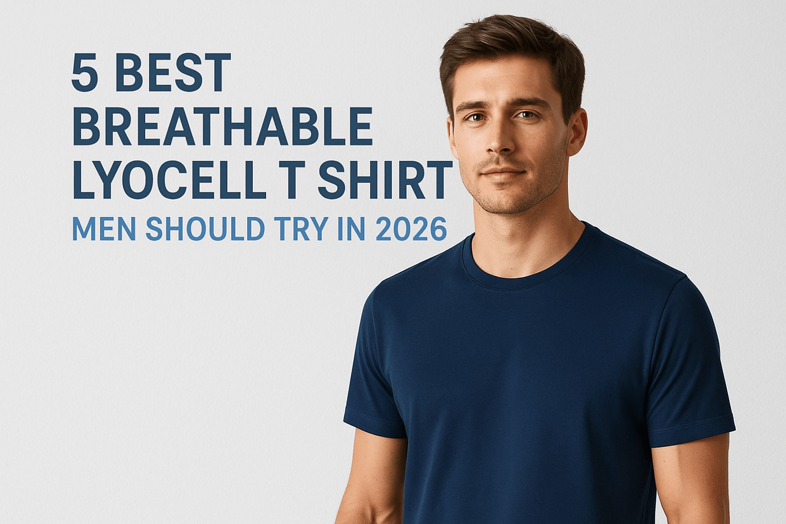 5 Best Breathable Lyocell T Shirt Men Should Try in 2026 - Somnad