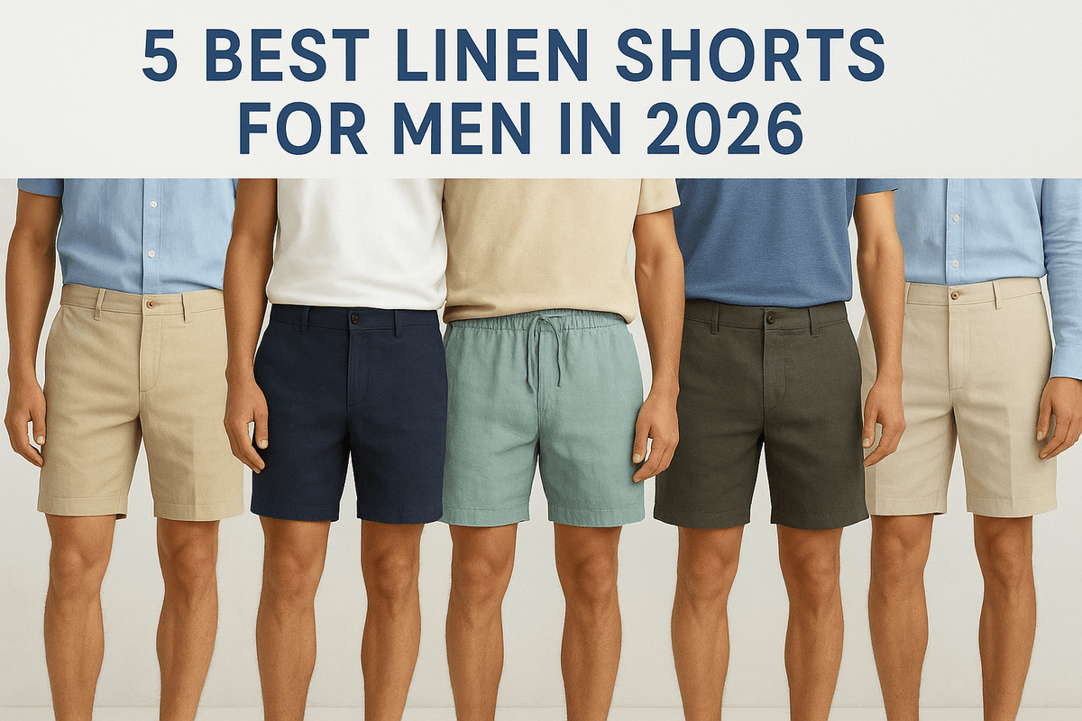 5 Best Linen Shorts for Men in 2026 - Somnad