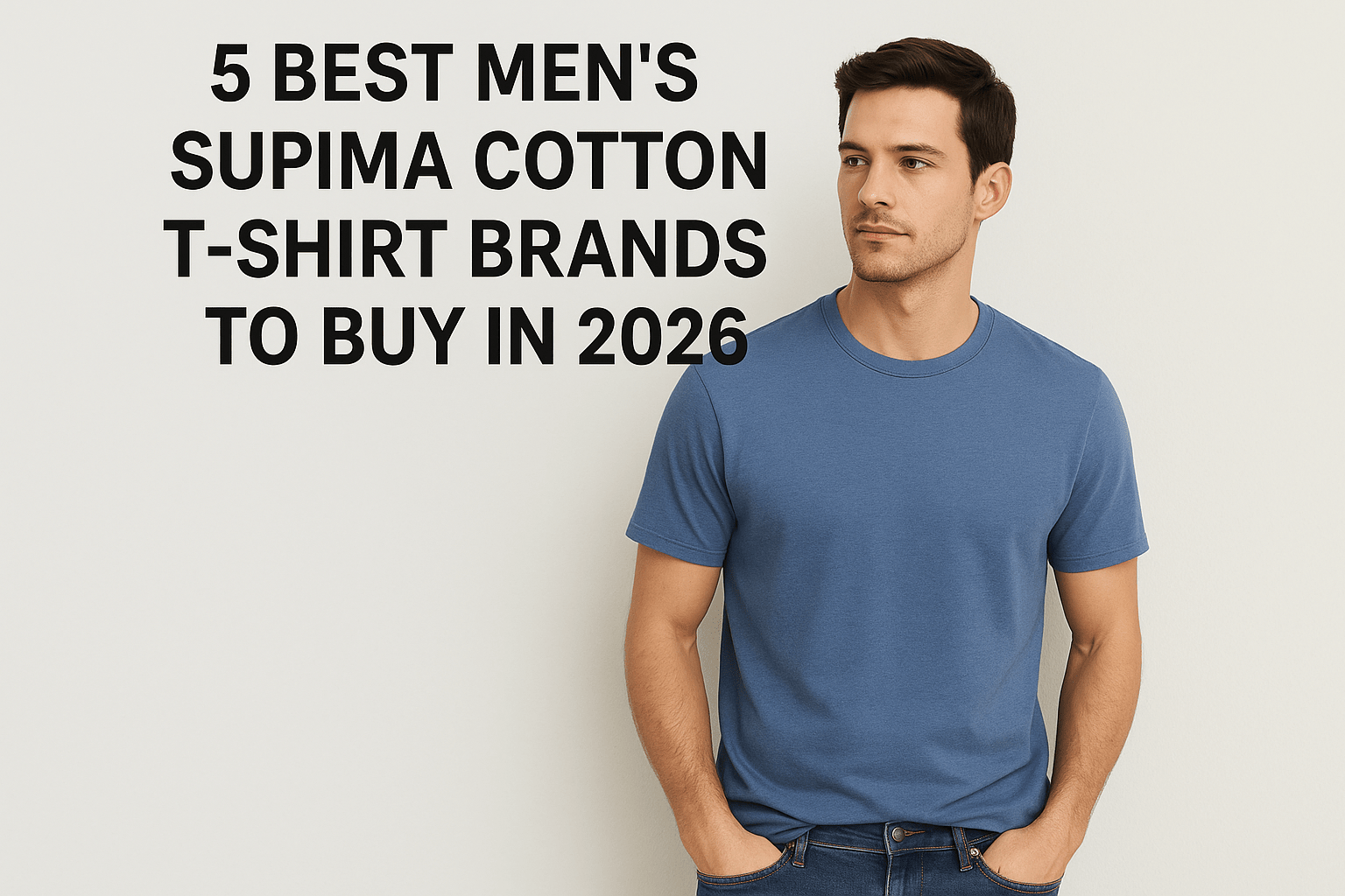 5 Best Men’s Supima Cotton T-Shirt Brands To Buy In 2026 - Somnad