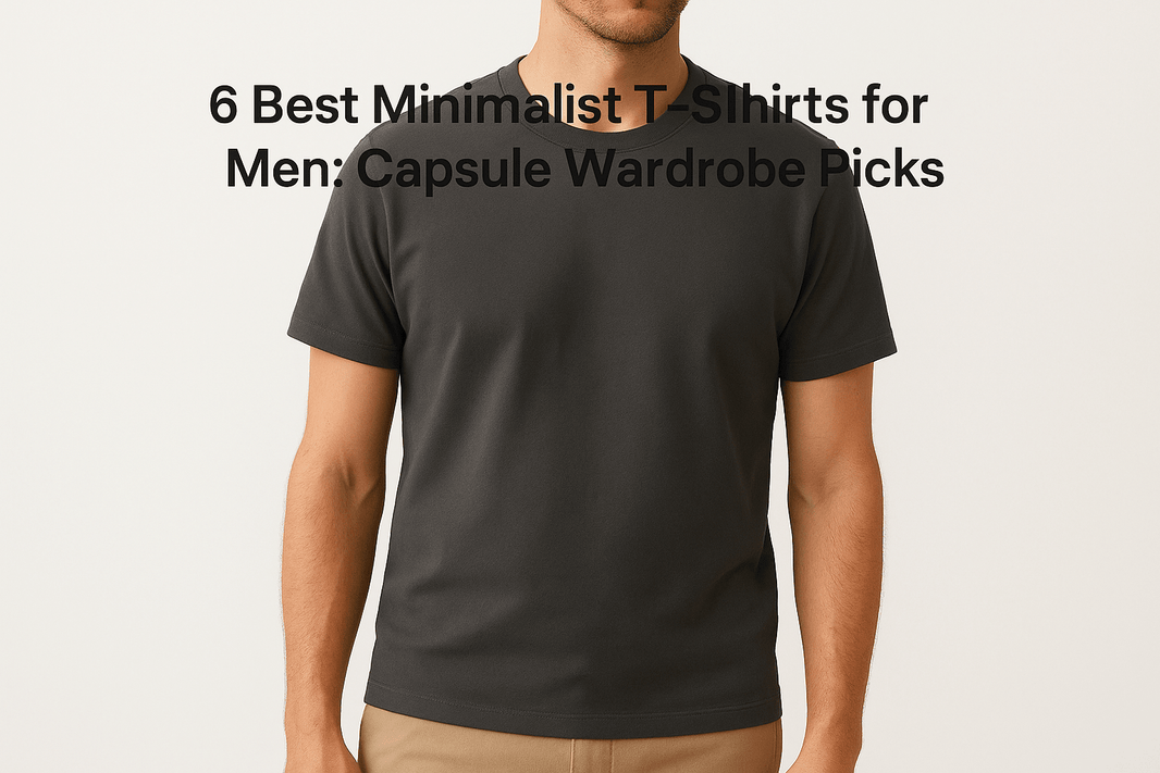 6 Best Minimalist T-Shirts for Men: Capsule Wardrobe Picks - Somnad