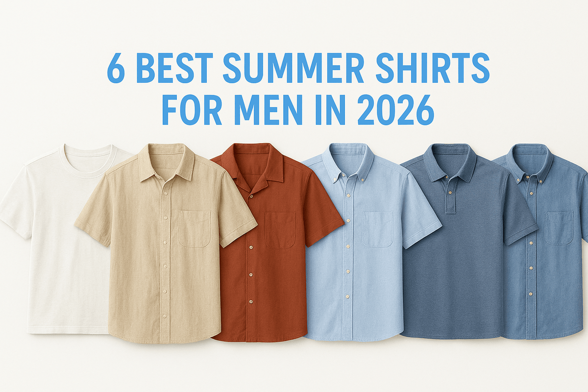 6 Best Summer Shirts for Men in 2026 - Somnad