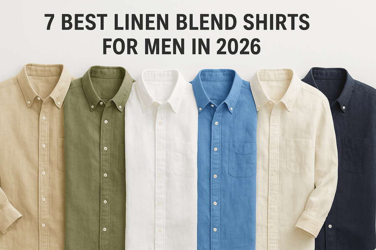 7 Best Linen Blend Shirts for Men in 2026 - Somnad