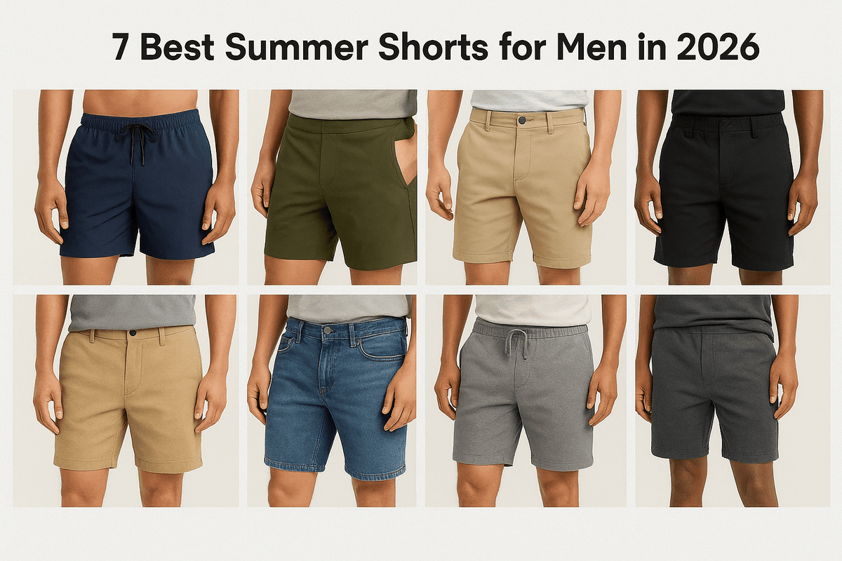 7 Best Summer Shorts for Men in 2026 - Somnad