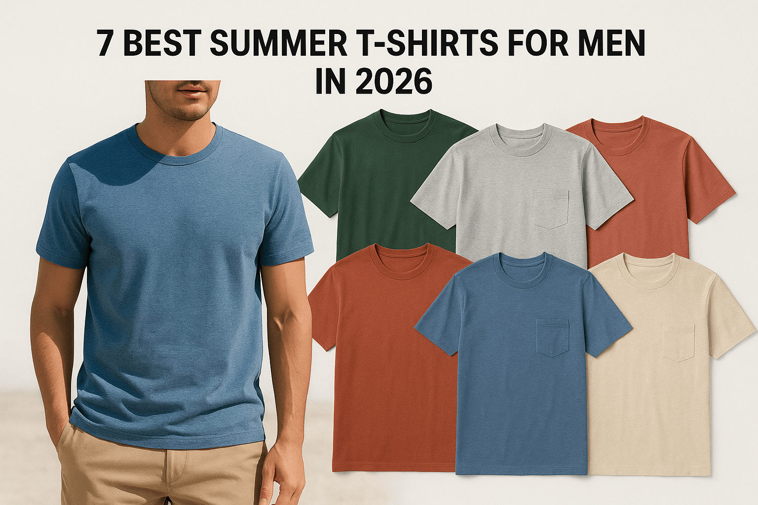 7 Best Summer T-Shirts for Men in 2026 - Somnad