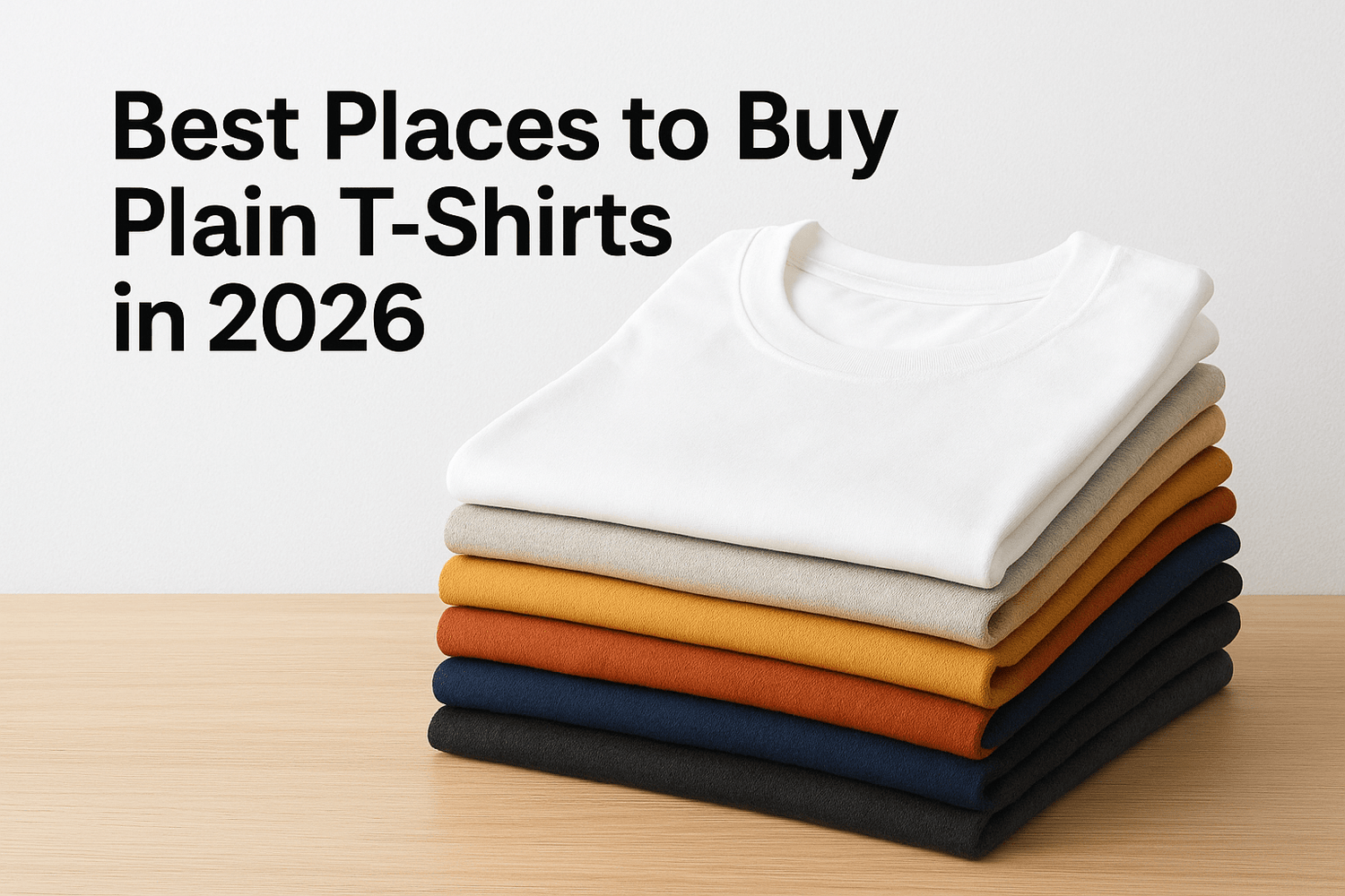 Best Places to Buy Plain T-Shirts in 2026 - Somnad