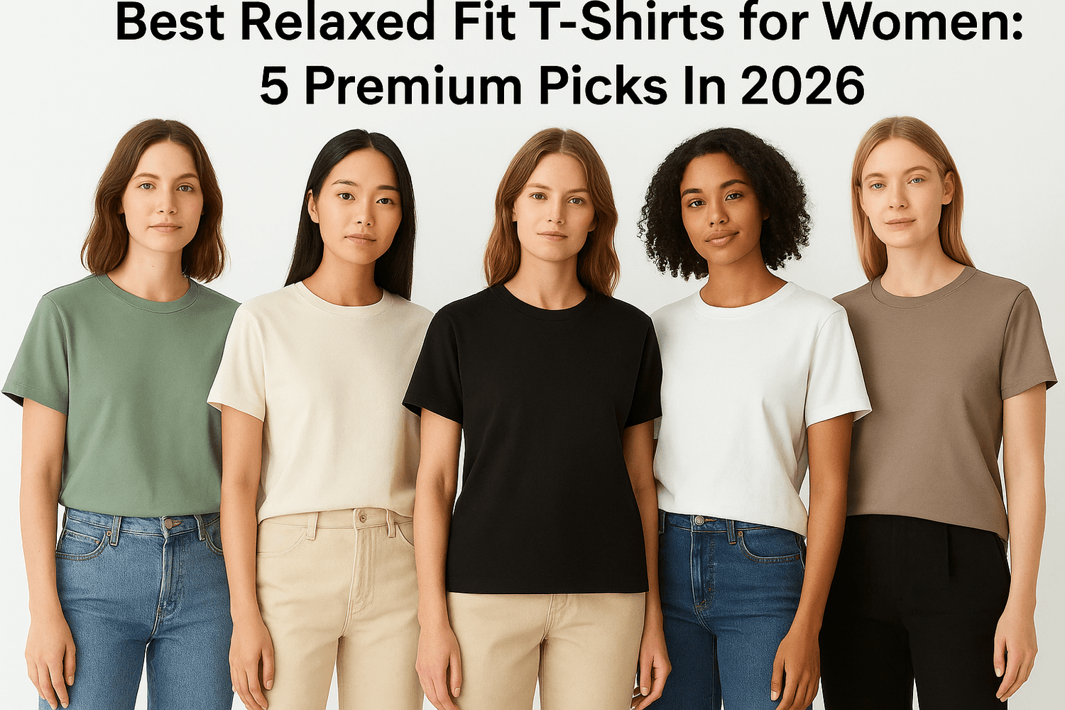 Best Relaxed Fit T-Shirts for Women: 5 Premium Picks In 2026 - Somnad