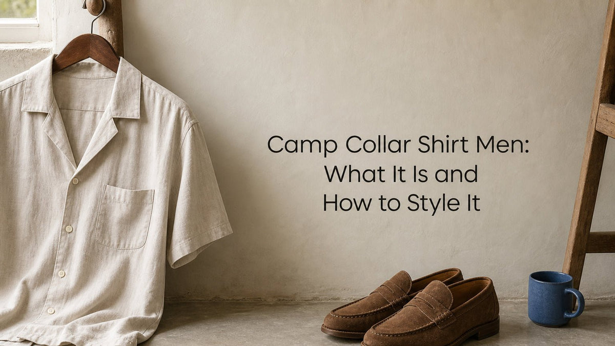 Camp Collar Shirt Men: What It Is and How to Style It - Somnad