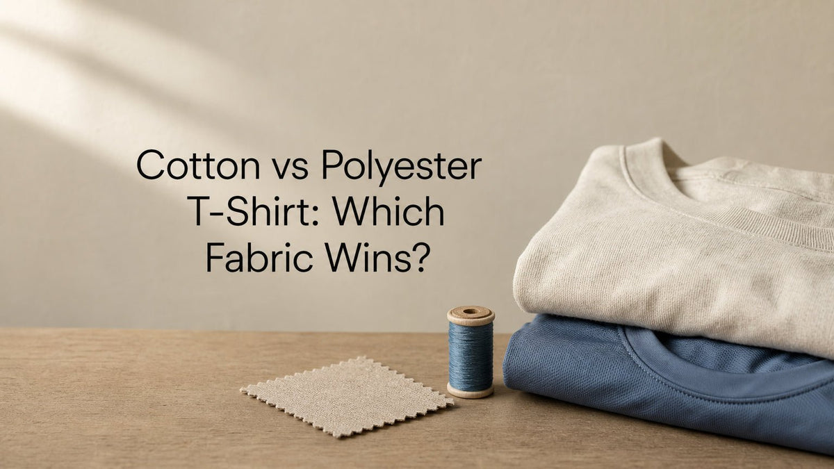 Cotton vs Polyester T-Shirt: Which Fabric Wins? - Somnad
