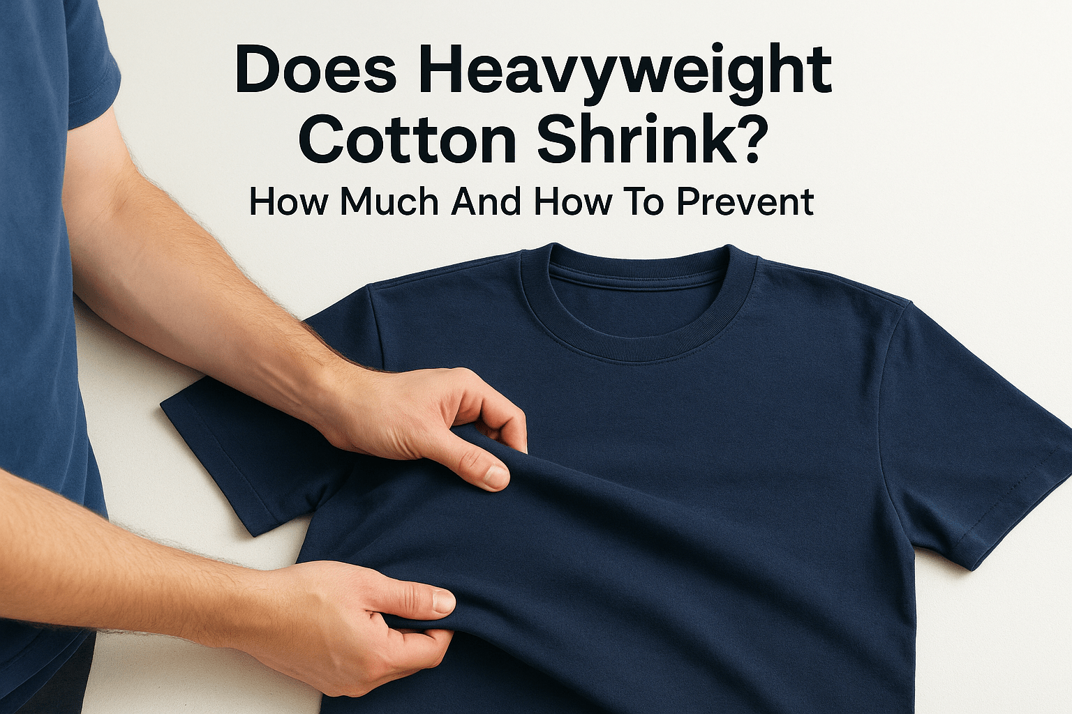 Does Heavyweight Cotton Shrink? How Much And How To Prevent - Somnad