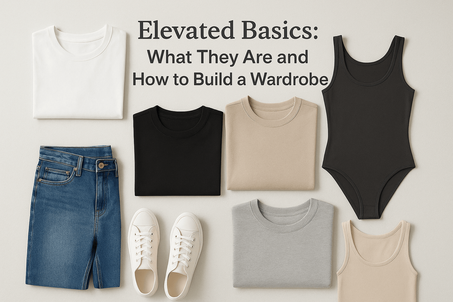 Elevated Basics: What They Are and How to Build a Wardrobe - Somnad