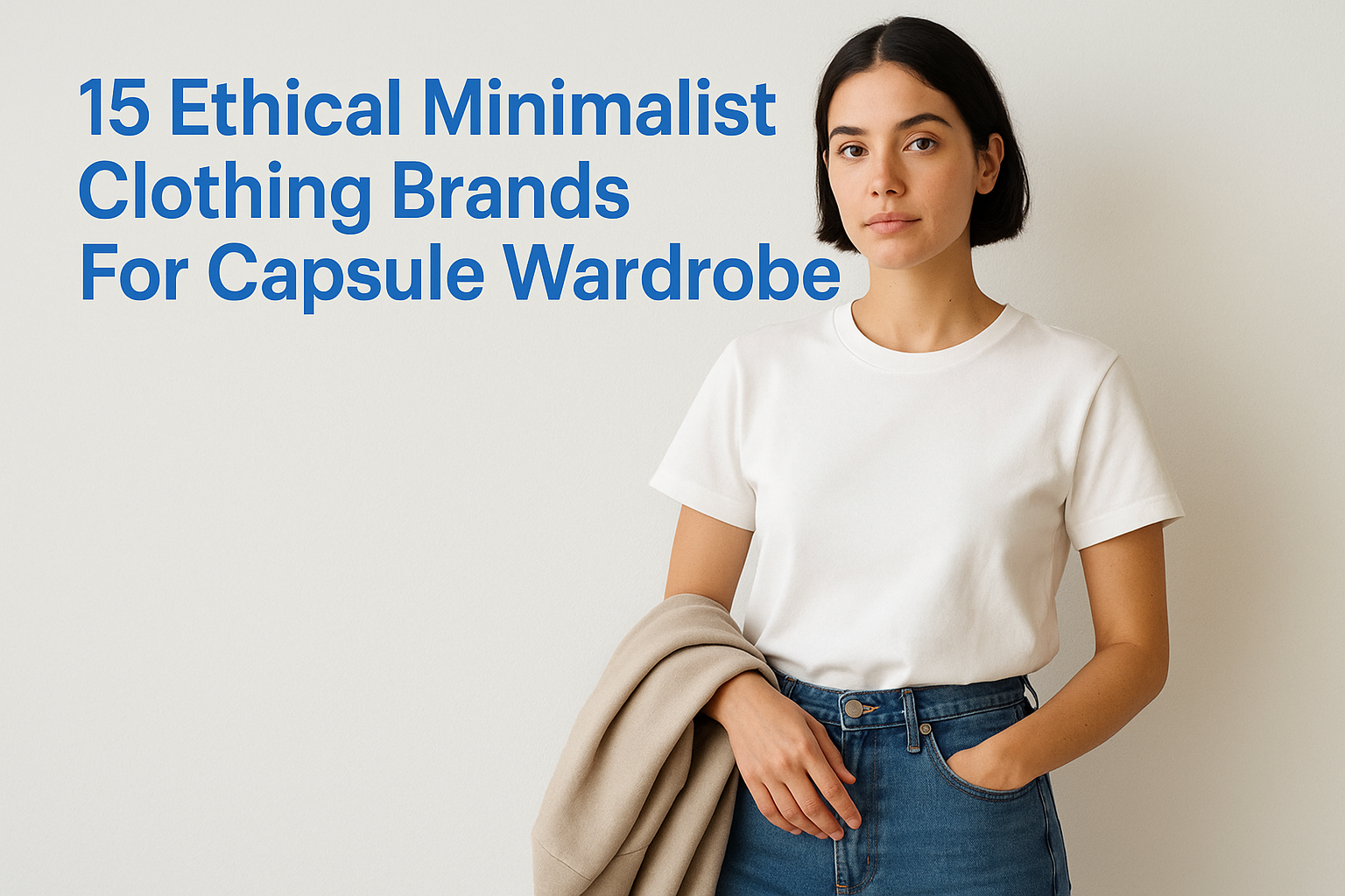 15 Ethical Minimalist Clothing Brands For Capsule Wardrobe