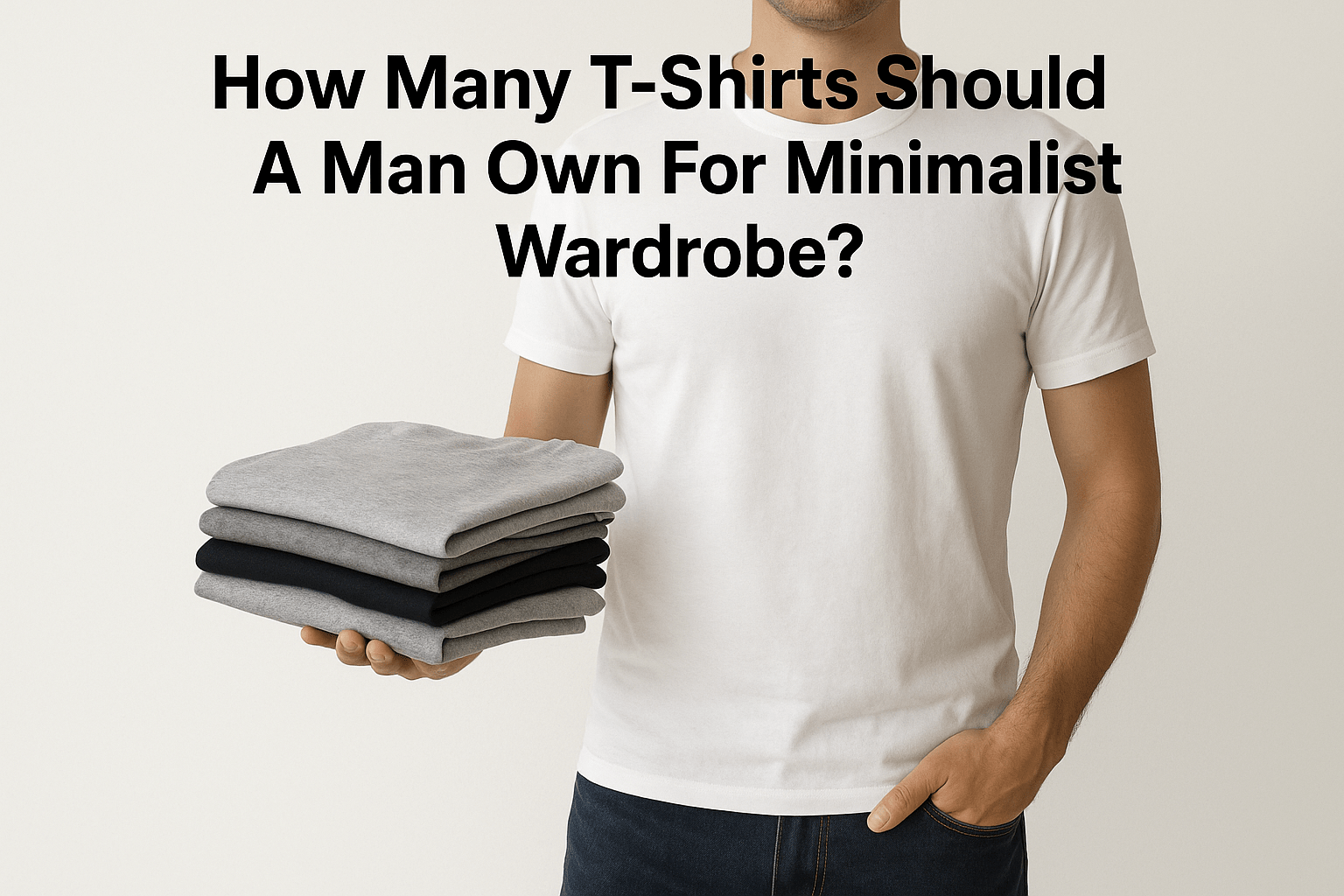 How Many T-Shirts Should A Man Own For Minimalist Wardrobe? - Somnad