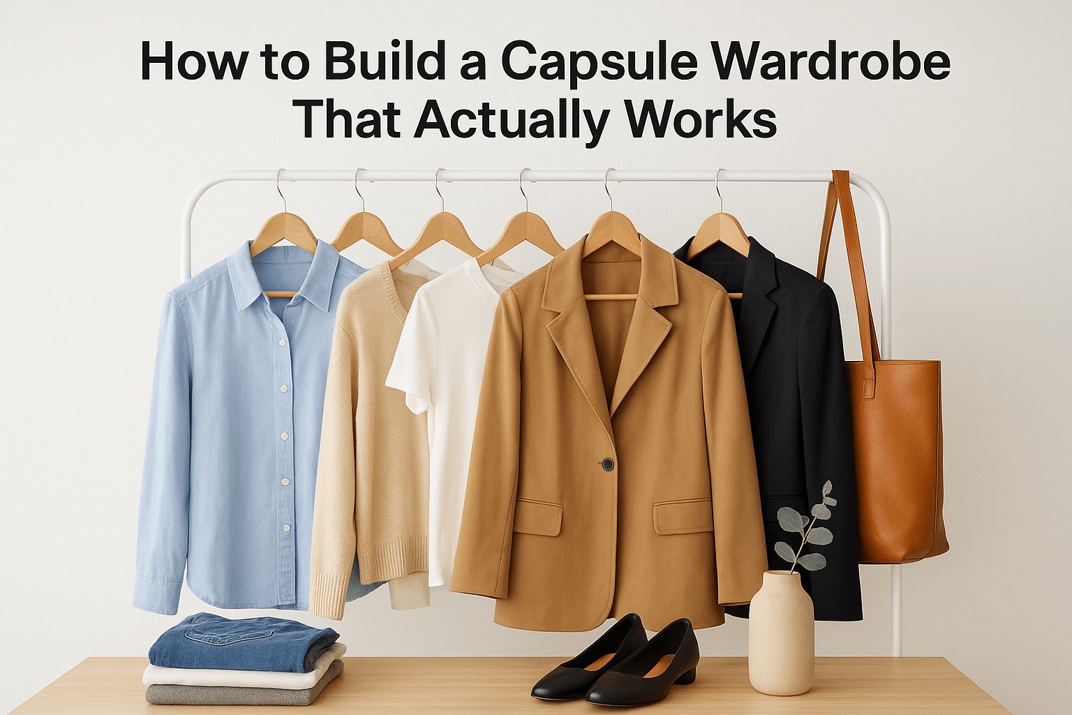 How to Build a Capsule Wardrobe That Actually Works - Somnad