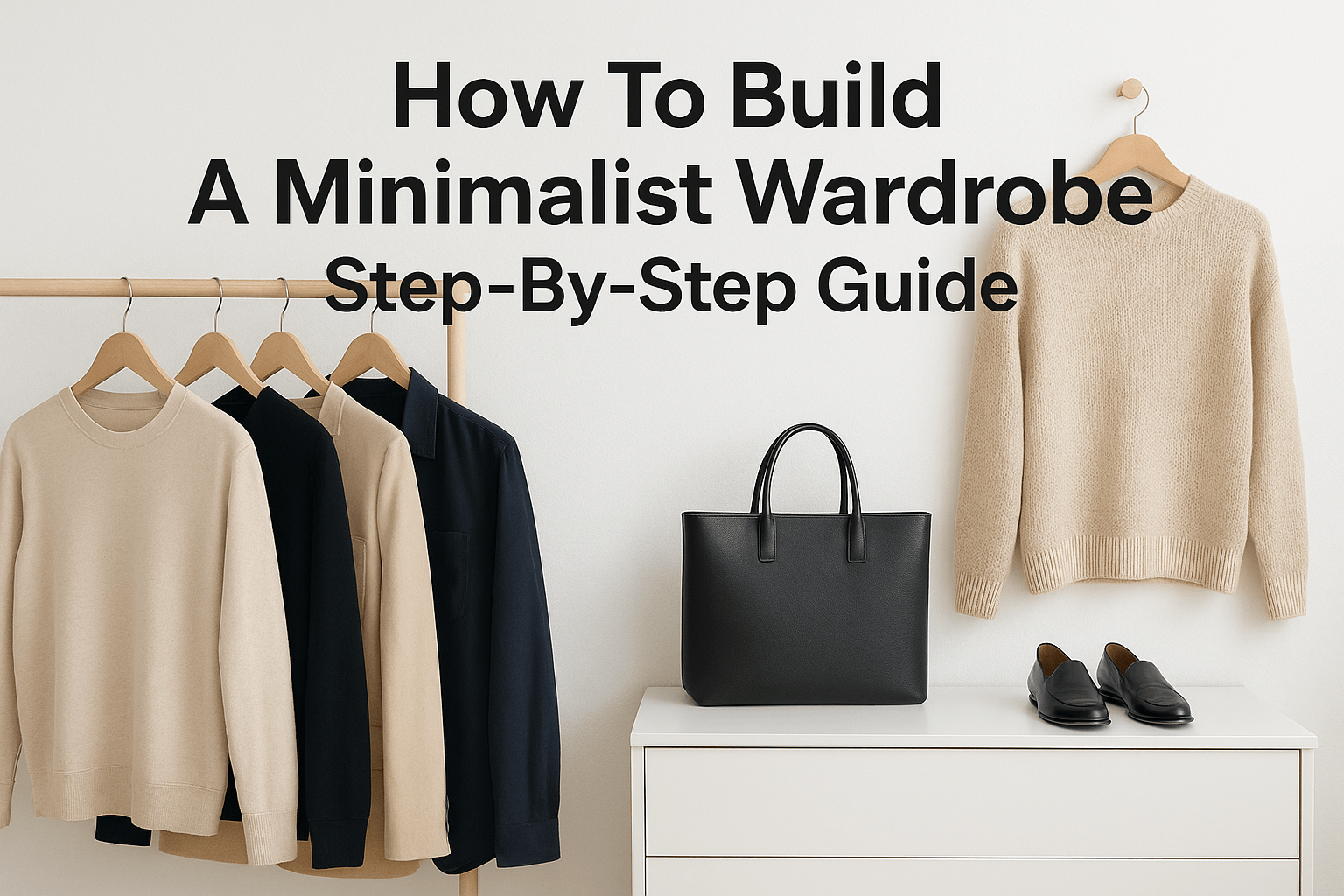 How To Build A Minimalist Wardrobe: Step-By-Step Guide - Somnad