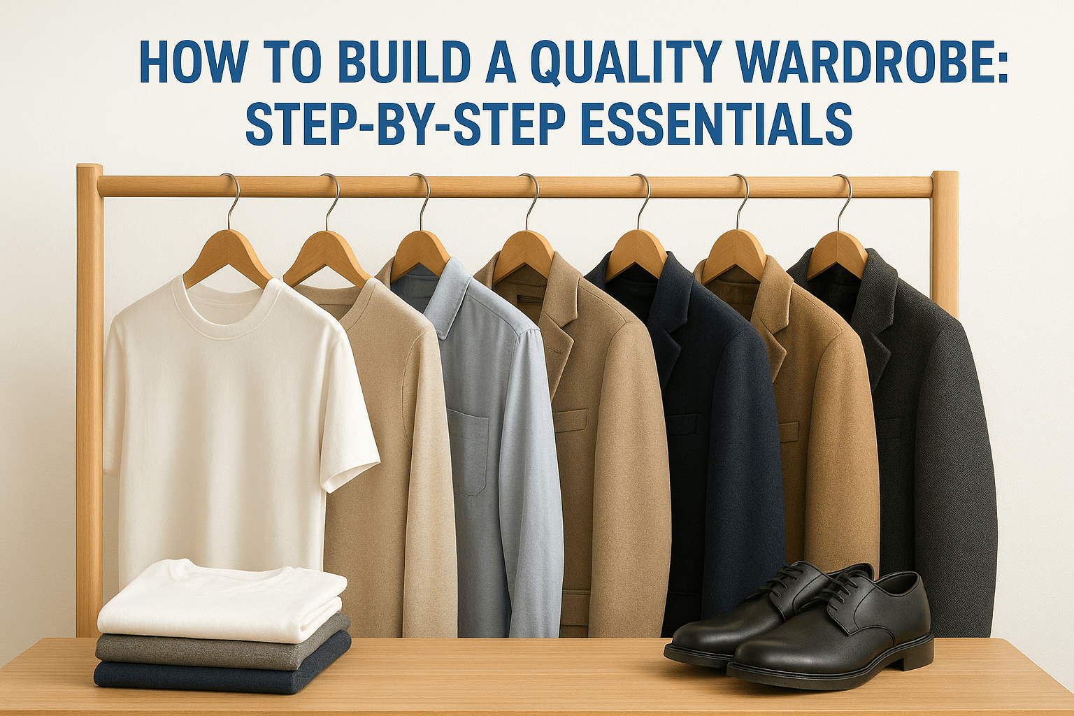How To Build A Quality Wardrobe: Step-By-Step Essentials - Somnad