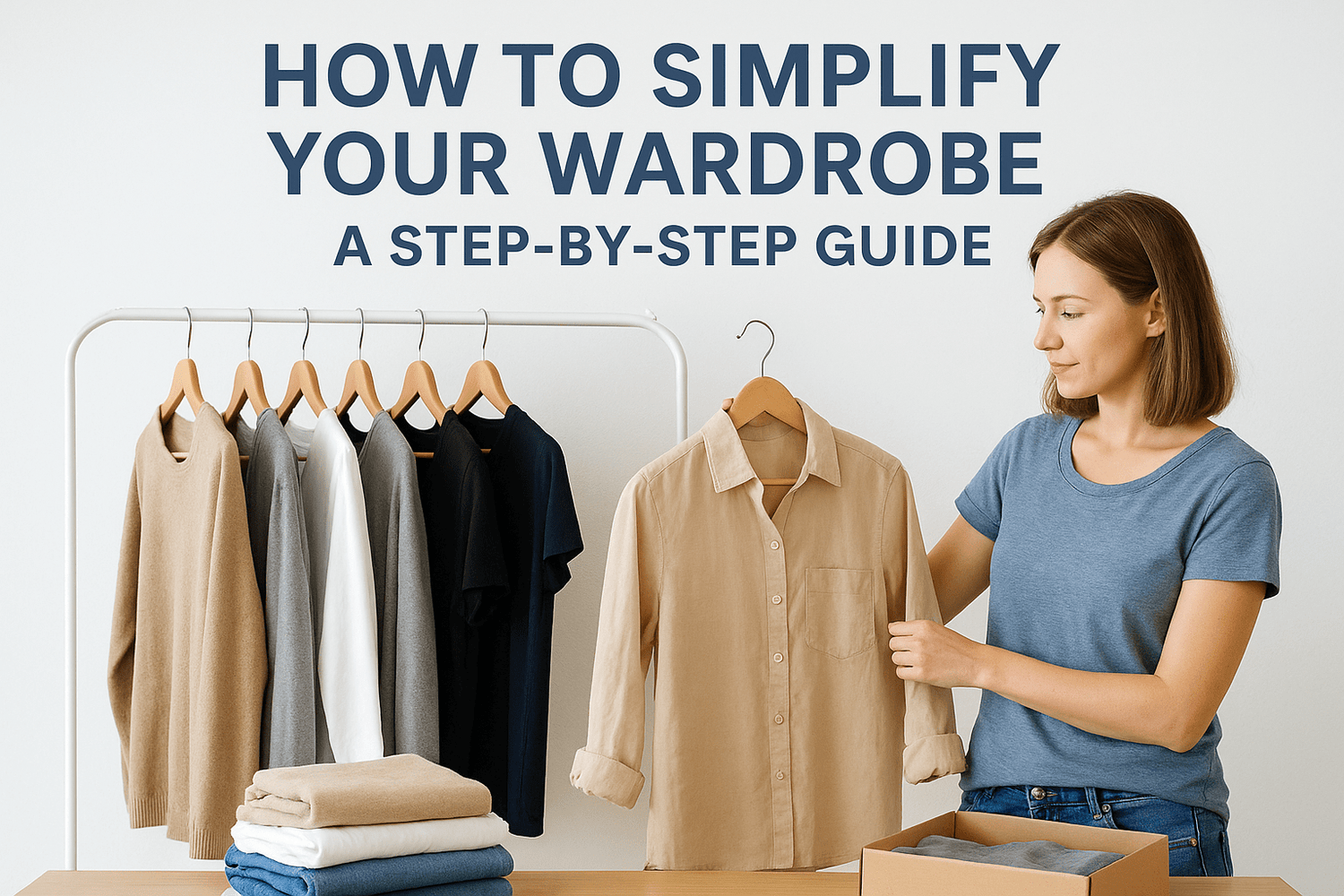 How to Simplify Your Wardrobe: A Step-by-Step Guide - Somnad