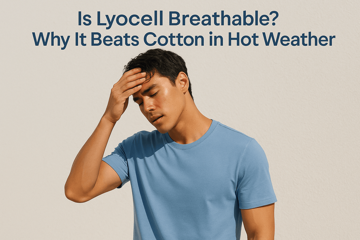 Is Lyocell Breathable? Why It Beats Cotton in Hot Weather - Somnad