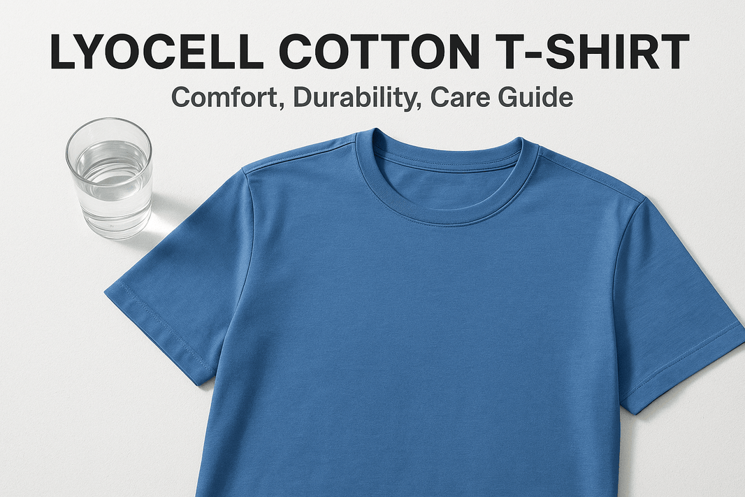 Lyocell Cotton T-Shirt: Comfort, Durability, Care Guide - Somnad