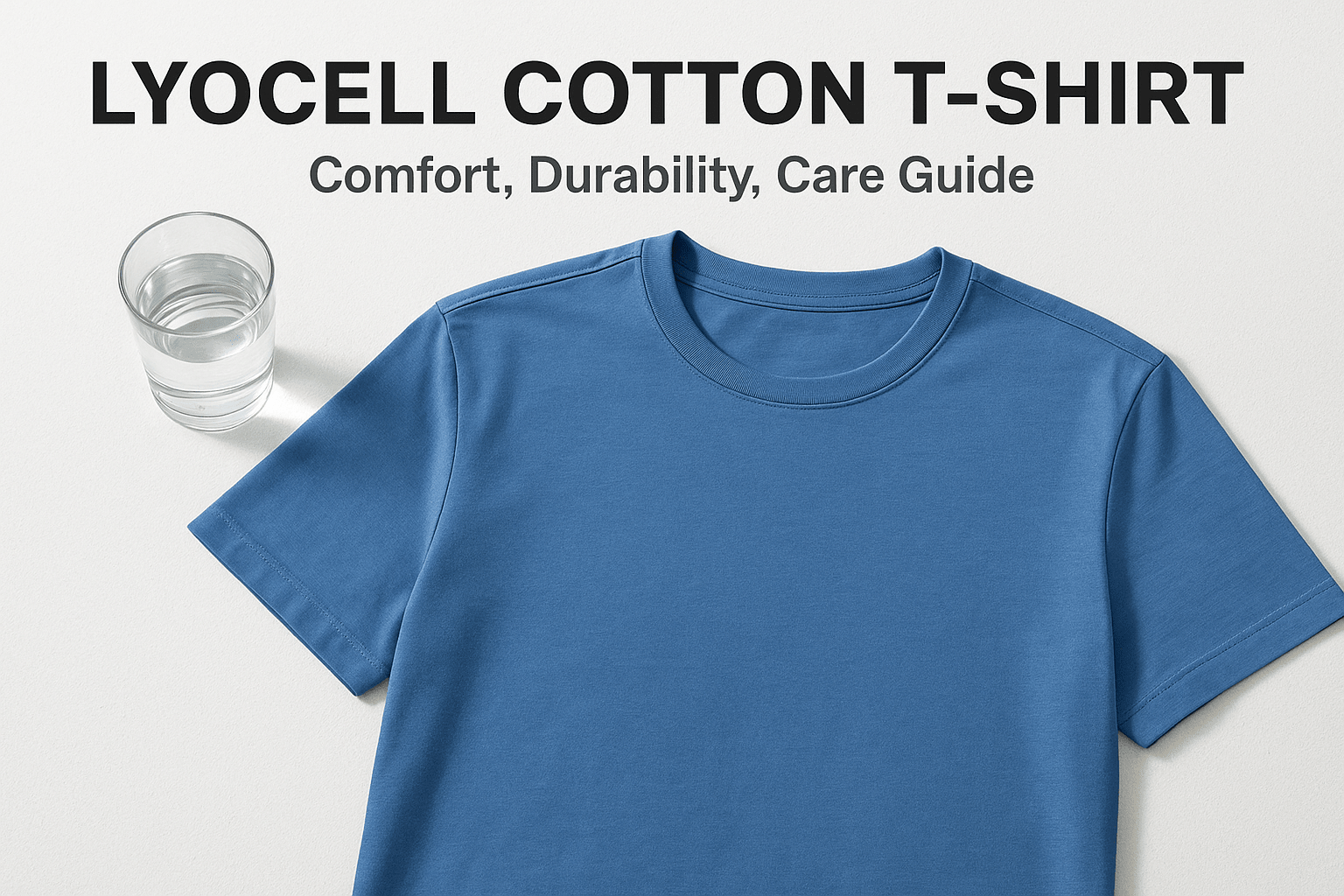 Lyocell Cotton T-Shirt: Comfort, Durability, Care Guide - Somnad