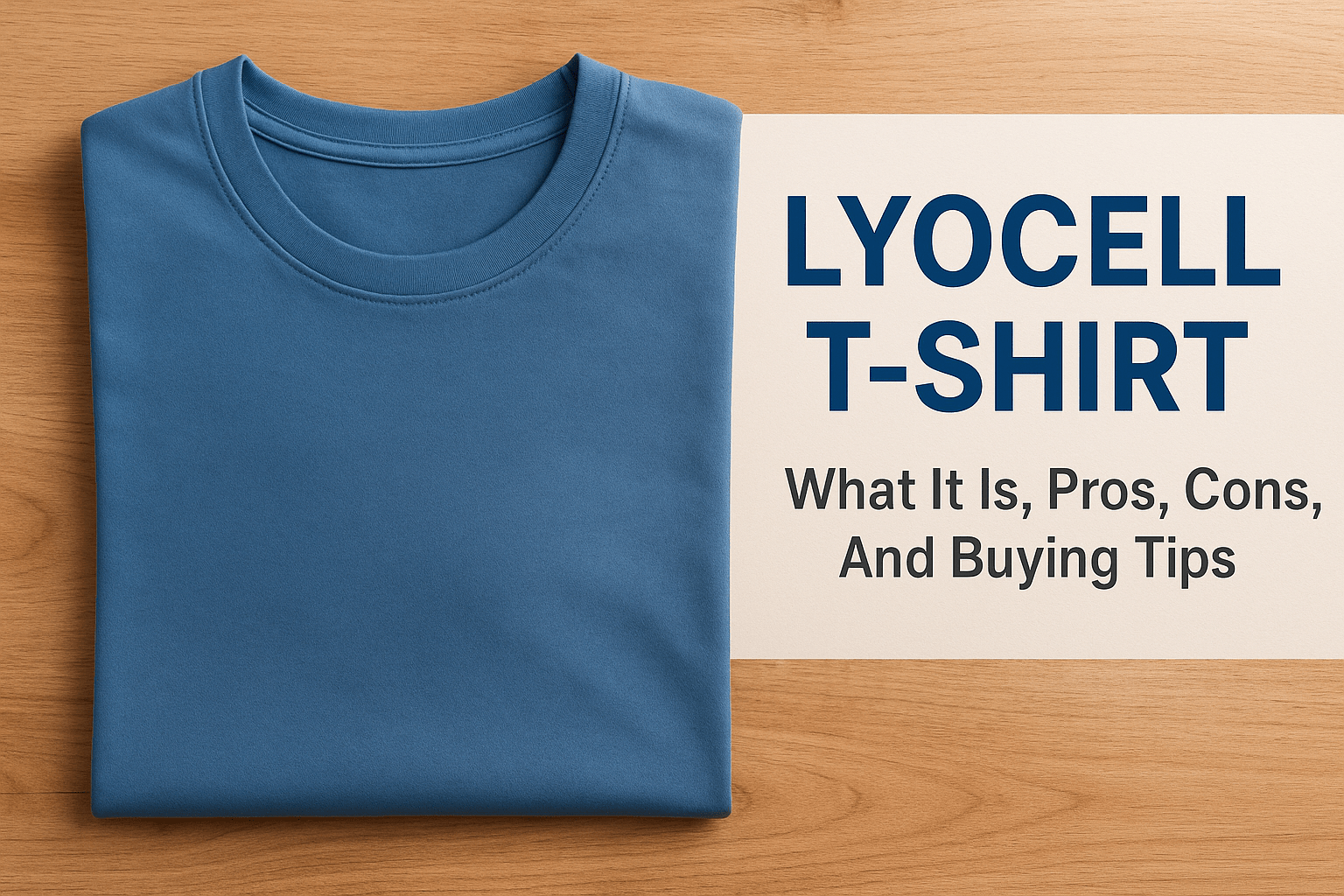 Lyocell T-Shirt: What It Is, Pros, Cons, And Buying Tips - Somnad