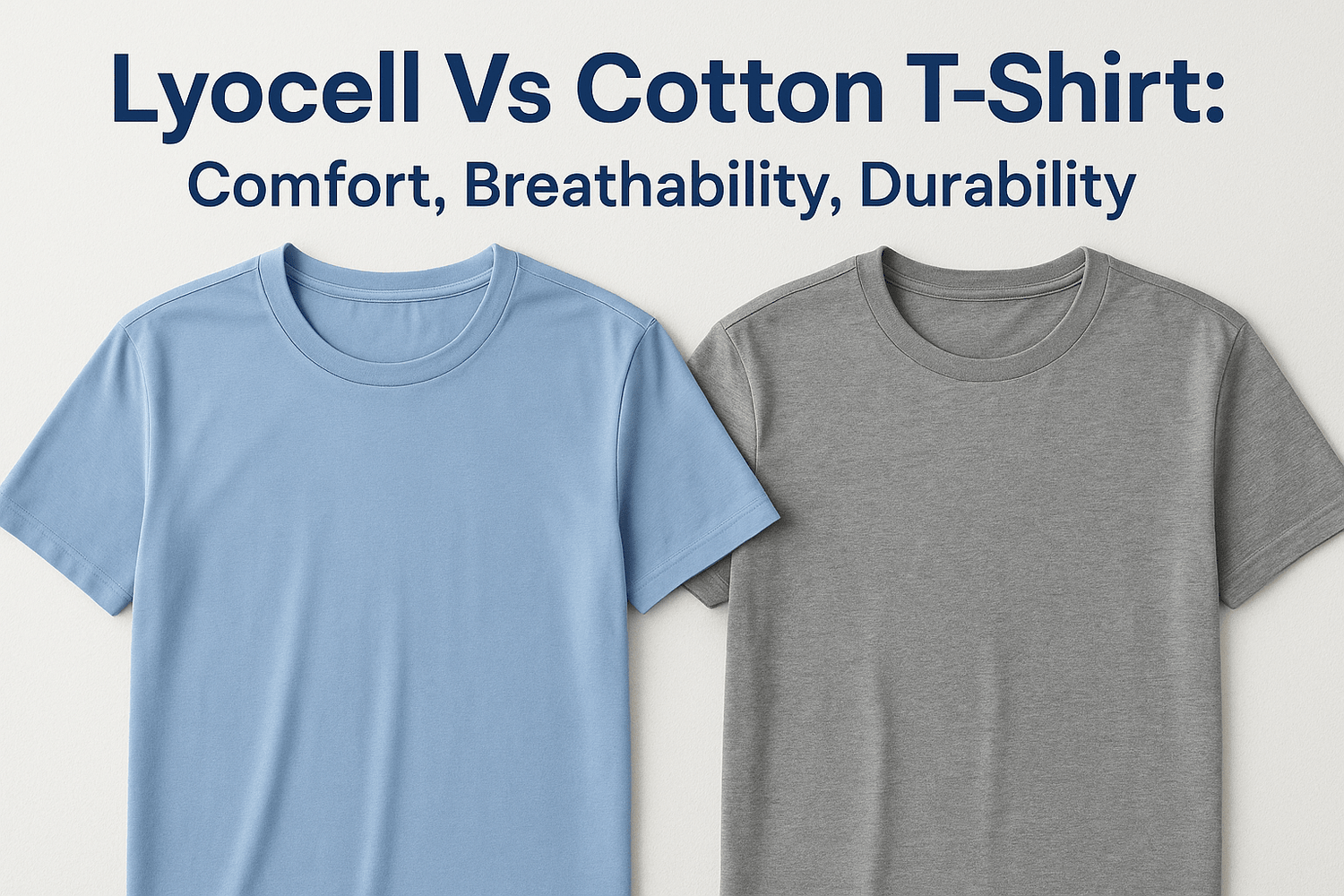 Lyocell Vs Cotton T-Shirt: Comfort, Breathability, Durability - Somnad