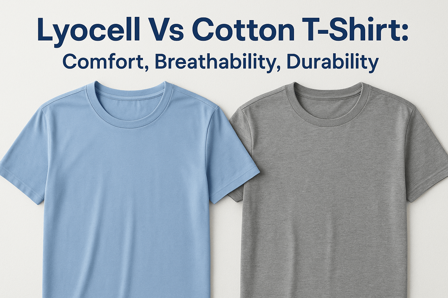 Lyocell Vs Cotton T-Shirt: Comfort, Breathability, Durability - Somnad