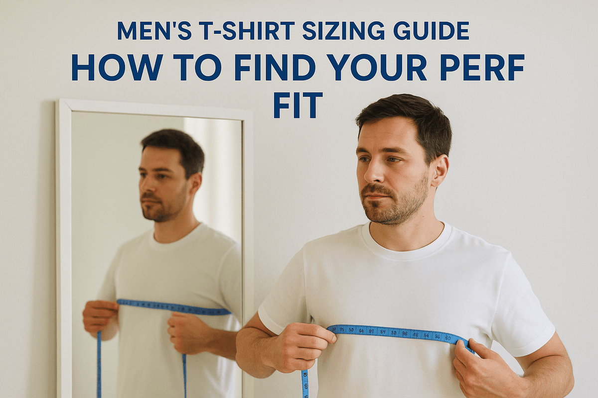 Men's T-Shirt Sizing Guide: How to Find Your Perfect Fit - Somnad