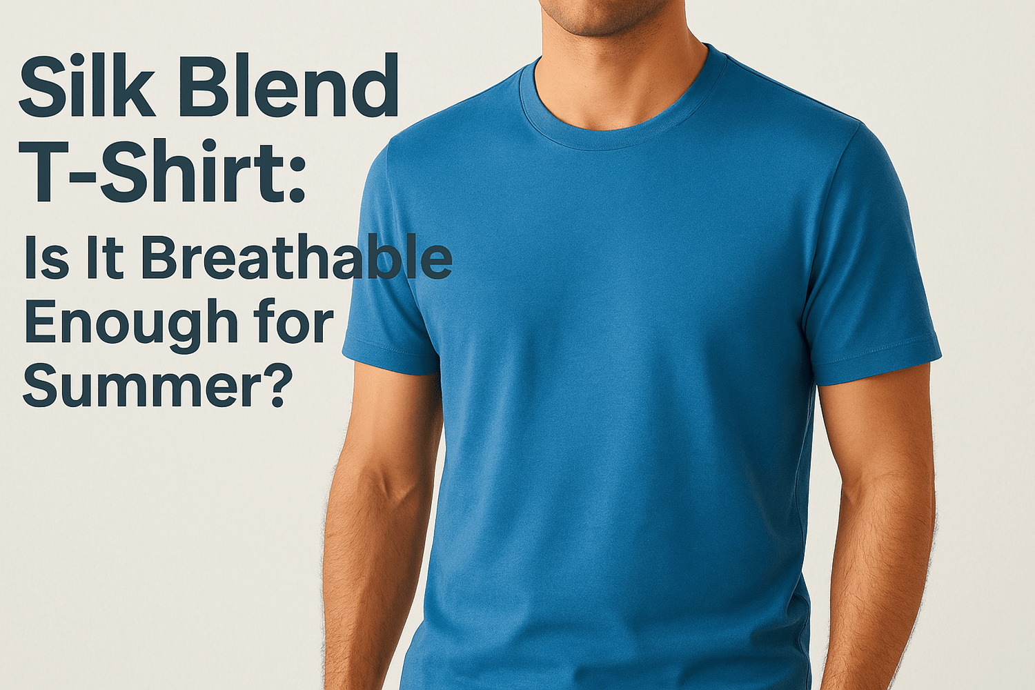 Silk Blend T-Shirt: Is It Breathable Enough for Summer? - Somnad