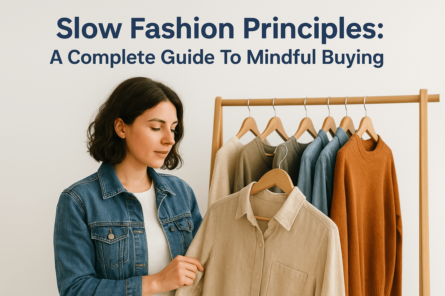 Slow Fashion Principles: A Complete Guide To Mindful Buying - Somnad