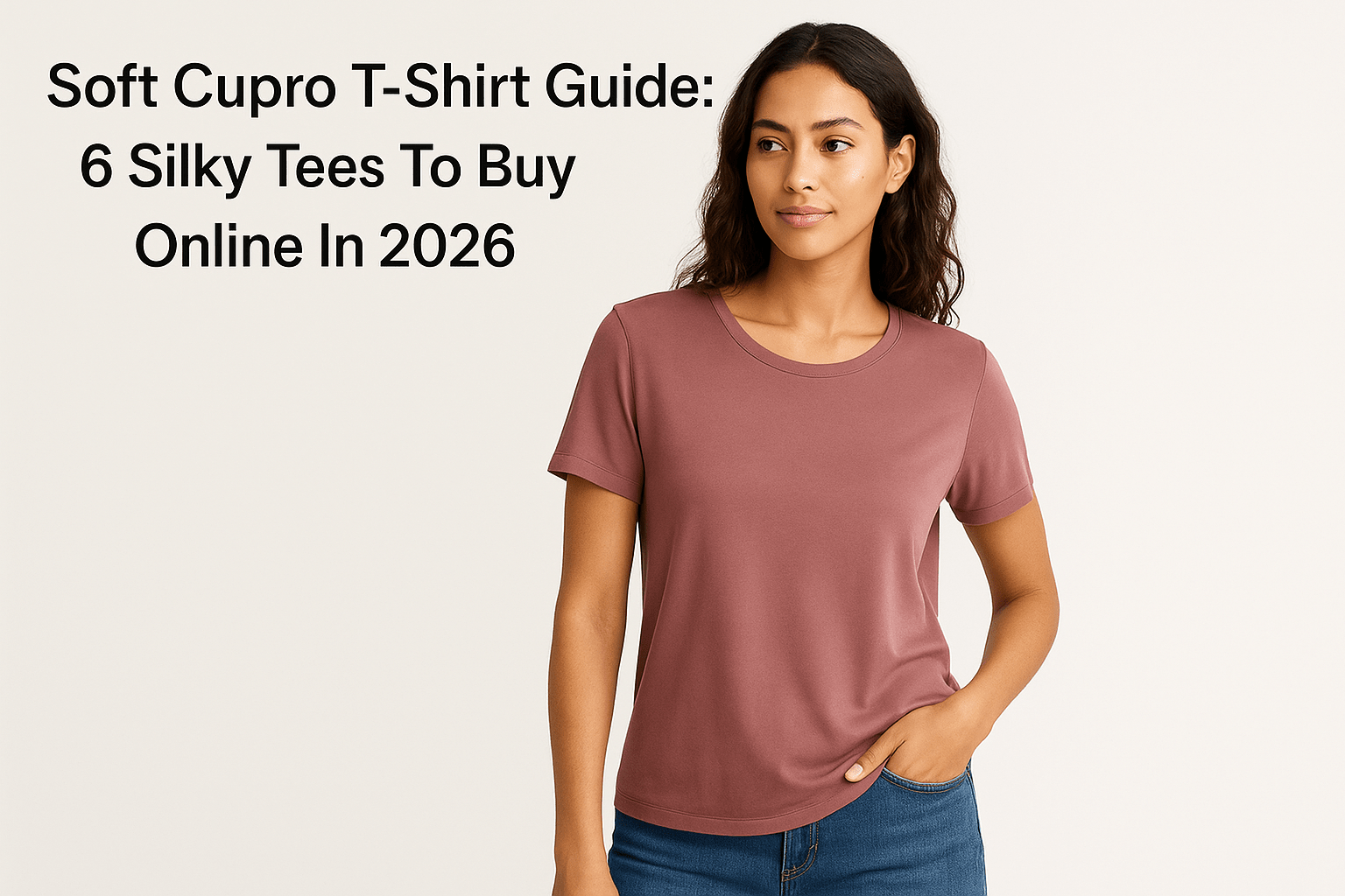 Soft Cupro T-Shirt Guide: 6 Silky Tees To Buy Online In 2026 - Somnad