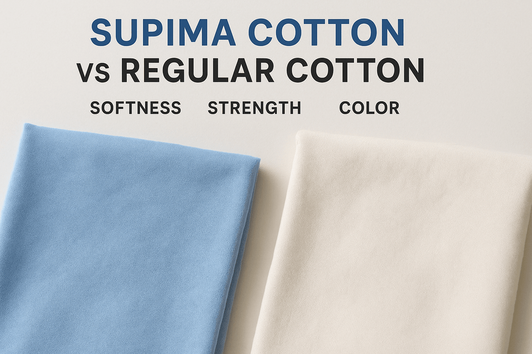 Supima Cotton vs Regular Cotton: Softness, Strength, Color - Somnad