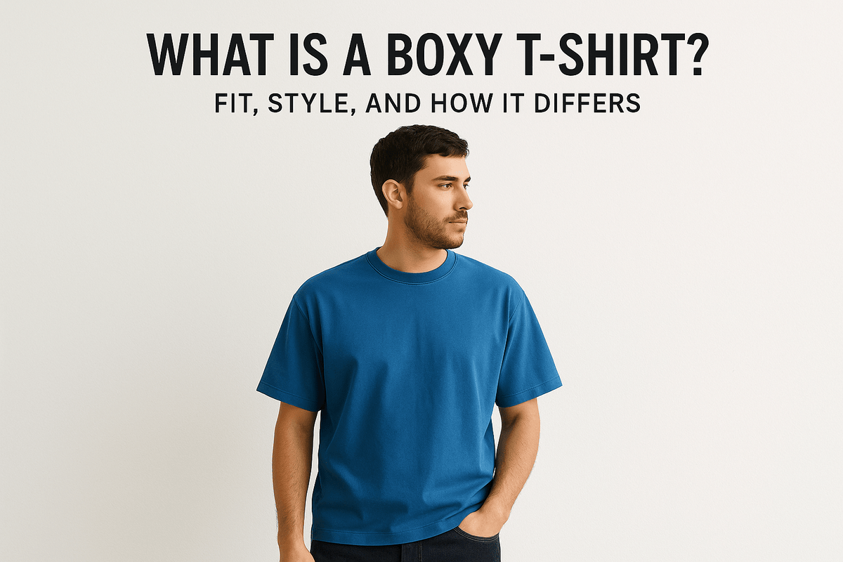 What Is a Boxy T-Shirt? Fit, Style, and How It Differs - Somnad