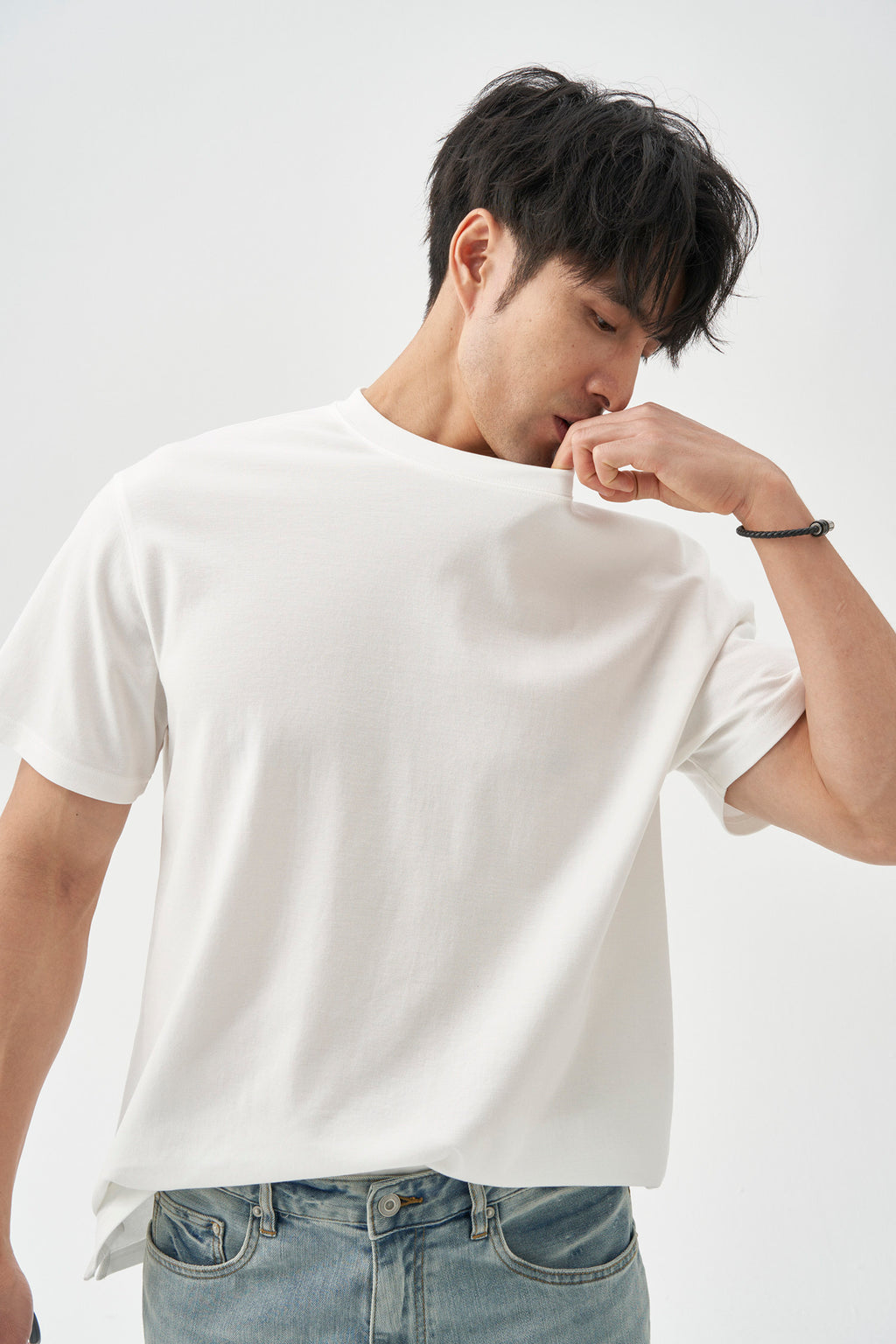 Silk Blend Tee