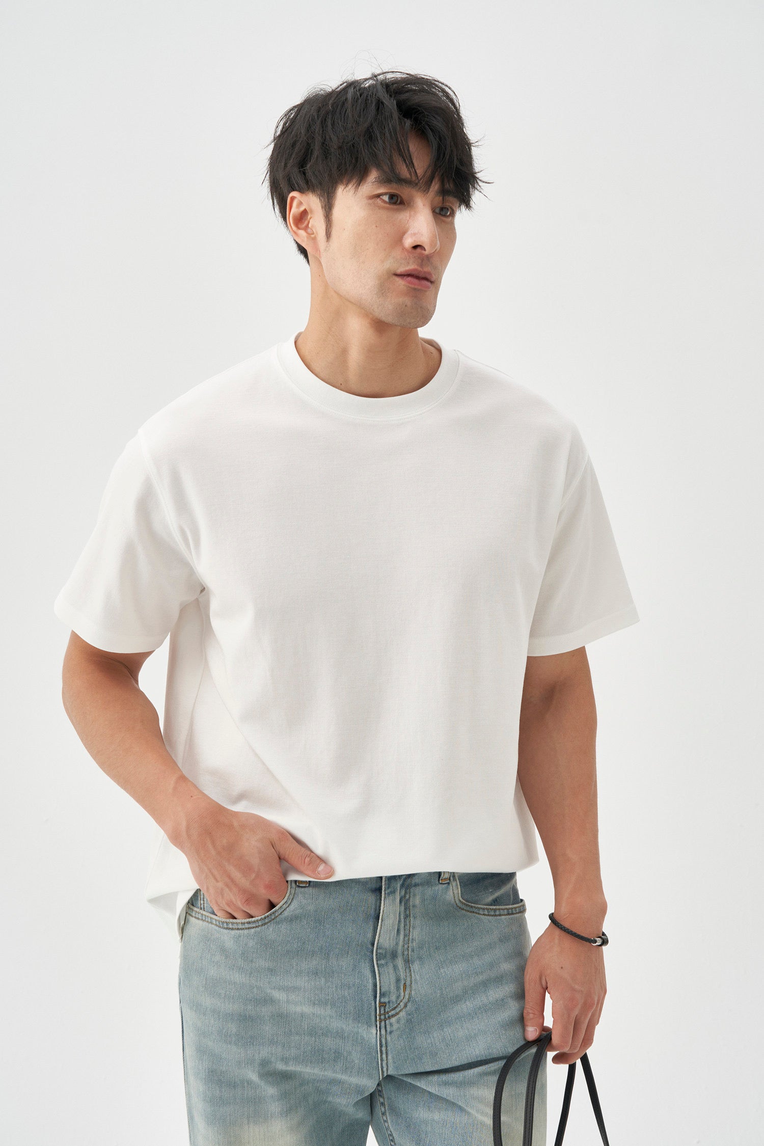 Silk Blend Tee